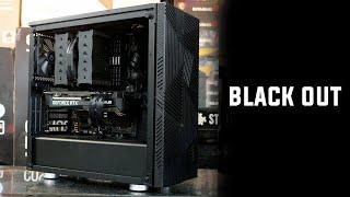 FULL PC BUILD: All Black PC Build for video editing - Intel Core i9 11900K | 64GB DDR4 | RTX  3070