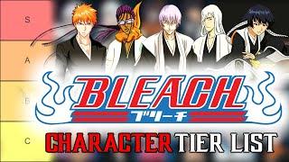 Bleach Soul Reaper Tier List