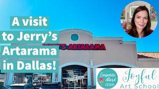 A visit to the new Dallas Jerry's Artarama!