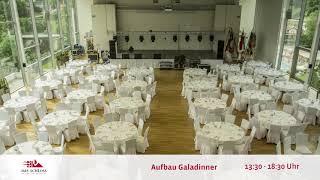 Das Schlosscenter und seine Gesichter: Aufbau - Event vs. Hochzeit