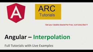 Angular Tutorial For Beginners - Angular Interpolation | Angular Tutorial 2020 |Angular Data Binding