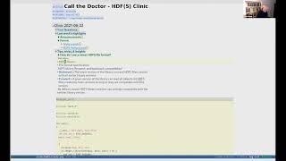 Call the (HDF) Doctor with Gerd Heber (Session #19, June 22, 2021)