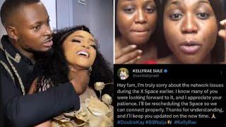 Kellyrae drops emotional apology note/Wanni & Handi dramatic live/Kellyrae &Kassia K!SSING in public