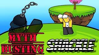 Myth Busting Shackle| Roblox Slap battle