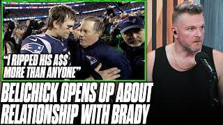 Bill Belichick TELLS ALL About Relationship With Tom Brady In Podcast... | Pat McAfee Reacts