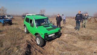 Два моста через Днепр и сразу в #OFFROAD, на покатушке 4 Нивы