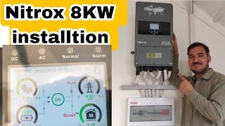 Nitrox 8kw installation|Inverex Nitrox Smart load setting/Gen port connection