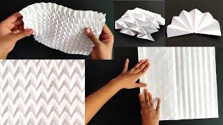 Learn Origami 01 | Basic Paper Fold Patterns | How To Make Basic Folds By Deepali Karanjavkar