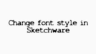 Change Font styles in Sketchware V2.0.8.