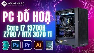 PC Đồ Họa CPU Intel i7-13700K + RTX 3070 Ti: Tối Ưu Ngân Sách - Cân Mọi Tác Vụ!