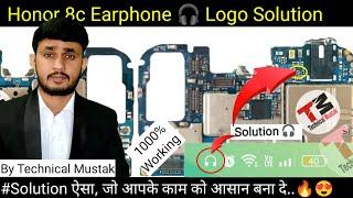 Honor 8c Earphone Logo Solution | Headphones Logo Problem Solution by Technical Mustak #logo