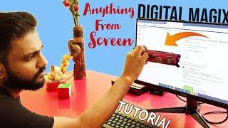 How to Grab Any Object from Screen Tutorial|Digital Magix|Easy Method|MALAYALAM|Visual Magix