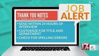 Tips on sending thank you emails after job interviews