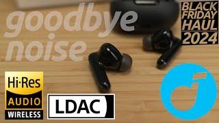 Adaptive noise cancelling earbuds under $100 | Soundcore (by Anker) Liberty 4 NC