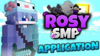 Application For Rosy Smp | @rosygamerz @Beat_Playz