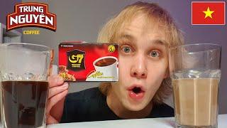 Vietnamese Coffee Experience!  (Trung Nguyên G7 Instant Coffee Review)