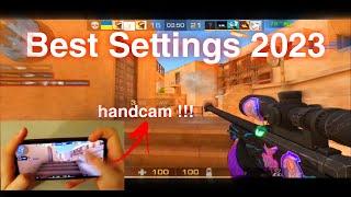 Best 3 Fingers Settings + Crosshair + Handcam  ️ | Standoff 2 0.26.0