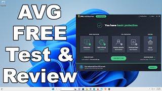 AVG FREE Antivirus Test & Review 2023 - Antivirus Security Review - Security Test