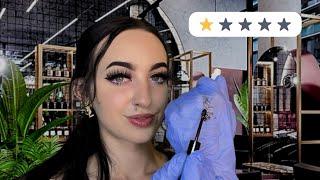 [ASMR] Worst Reviewed Eyebrow Extensions RP | Soft Spoken