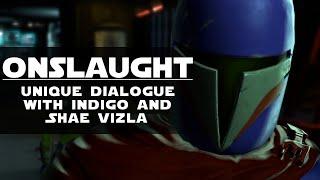 SWTOR: Onslaught - Unique Shae Vizla & Indigo Dialogue