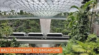 BALI to SINGAPORE on Asia's Most Popular Budget Airline | AirAsia Flight Experience