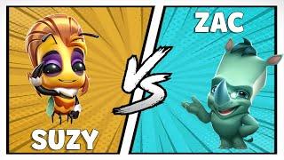 Suzy vs Zac "Who is New Character Better" | Zooba