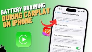 How To Fix Battery Drainage During CarPlay Issue After iOS 17.4.1 | SOLVED!!