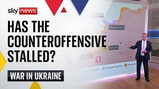 Ukraine war: Has the counteroffensive stalled?