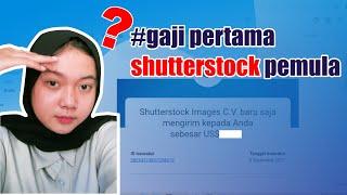 Gaji pertama shutterstock pemula