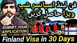 Finland Offer SPONSORSHIP JOBS | Finland 5 Year FREE Work Visa | Jobs in Finland | Schengen Visa