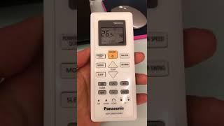 Air Conditioner Panasonic Inverter how to set Timer