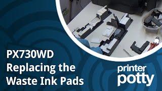 Replace Waste Ink Pads: PX/TX/Artisan 700 - 800 Series