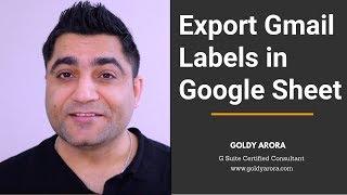 Export Gmail Labels in bulk with Labels Manager for Gmail mov