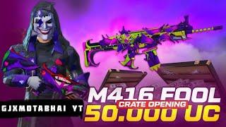 FOREST ELF SET FREE I 50000 UC LEGACY CRATE OPENING I FOOL M416 IS BACK I FOOLSET CRATE OPENING