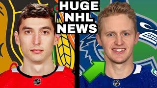 CANUCKS TRADE ILYA MIKHEYEV TO BLACKHAWKS AND ARE GOING ALL IN FOR JAKE GUENTZEL | NHL TRADE NEWS