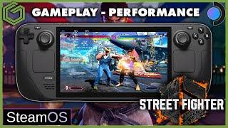 Steam Deck - Street Fighter 6 - Steam OS - Gameplay & Performance - Recommended Settings