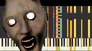 IMPOSSIBLE REMIX - Granny (Horror Game) Theme Song - Piano Cover / Tutorial