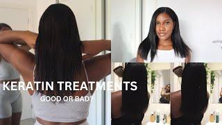 Using KERATIN TREATMENTS for NATURAL HAIR ??| Natural Nadine