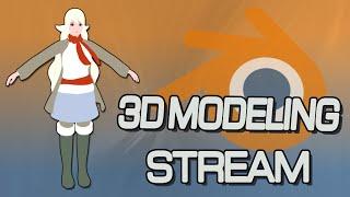 Pt.4 - Blender Game Character Modeling Stream