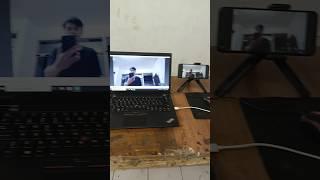 Cara mudah hp menjadi wabcam‼️ tutor lengkap 