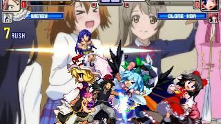 MUGEN @ FAIRY TAIL vs TOUHOU PROJECT 4V4 Fight