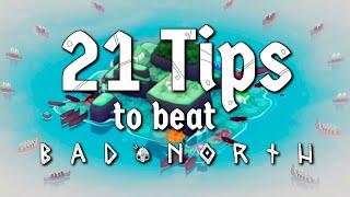 21 TIPS to BEAT Bad North / TIPS and TRICKS / #badnorth / How to beat the hardest setting
