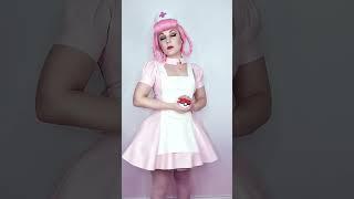 Latex Nurse Joy Cosplay