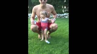 Little Girl Does ALS Ice Bucket Challenge #icebucketchallenge