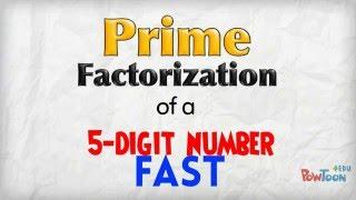 FAST Prime Factorization (5-digit number)
