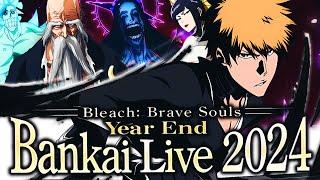 END-OF-YEAR CHARACTER REVEALS! 2024 YEAR END BANKAI LIVE WATCH PARTY! Bleach: Brave Souls!