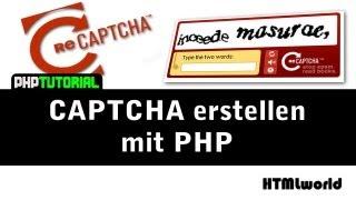 PHP Tutorial: CAPTCHA erstellen mit PHP // reCAPTCHA // deutsch