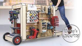 Woodworking Mobile Workbench & Rolling cart