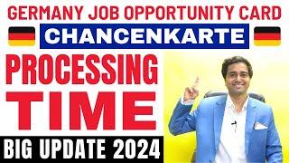 Germany Opportunity Card / Chancenkarte Processing Time 2024 | New Immigration Law |Job Work Visa de