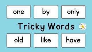 Sight Words | Tricky Words Set #5 | Sentences with Tricky Words | phonics for Kids